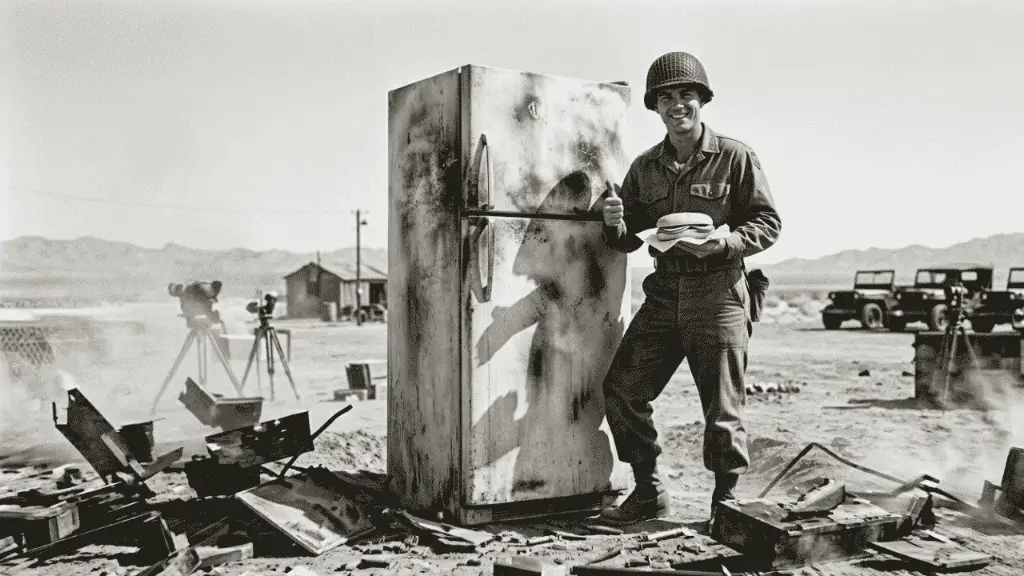 Survived a Nuclear Blast Inside a Refrigerator