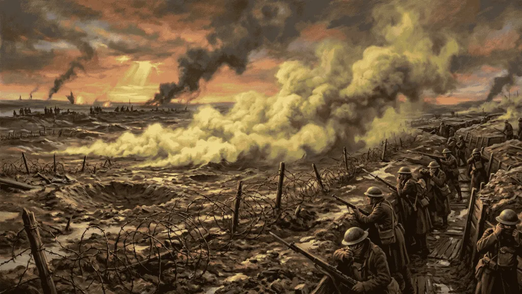 The Battle of Ypres 1915