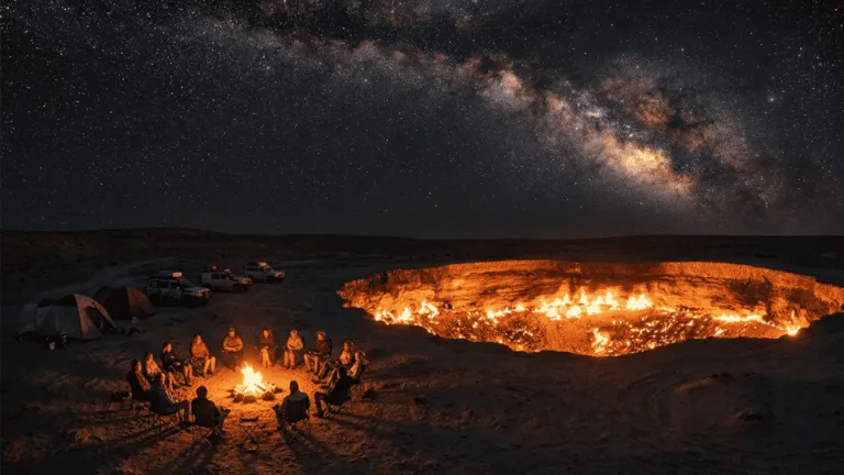 The Door to Hell – Darvaza Crater