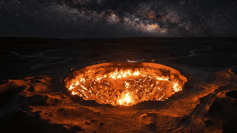 The Door to Hell – Darvaza Crater