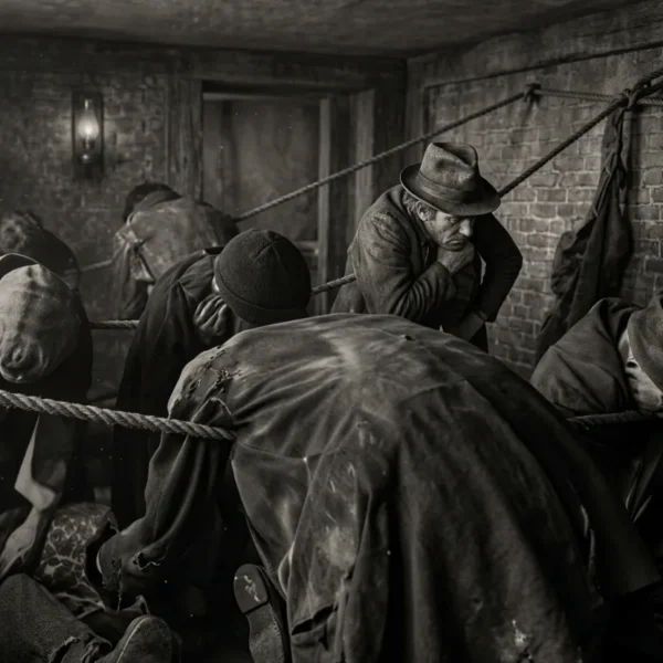 How Victorian London’s Poor Paid to Sleep Over a Rope
