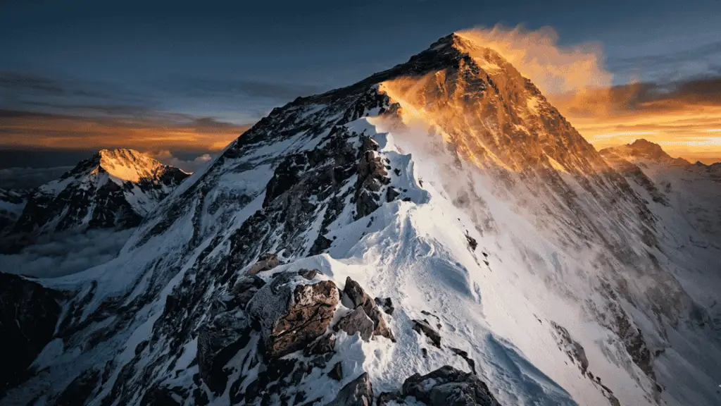 Sleeping Beauty of Mount Everest