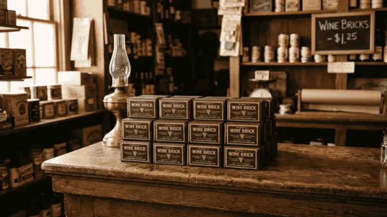 Story of Wine Bricks