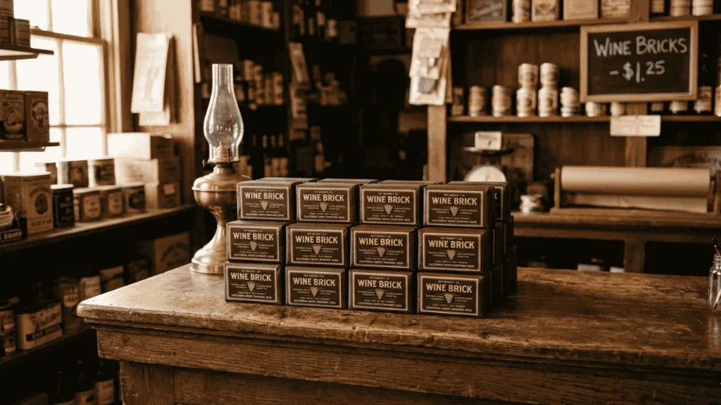 Story of Wine Bricks