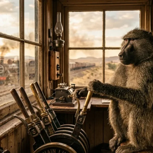 The Baboon Who Ran a Railway Station And Never Made…