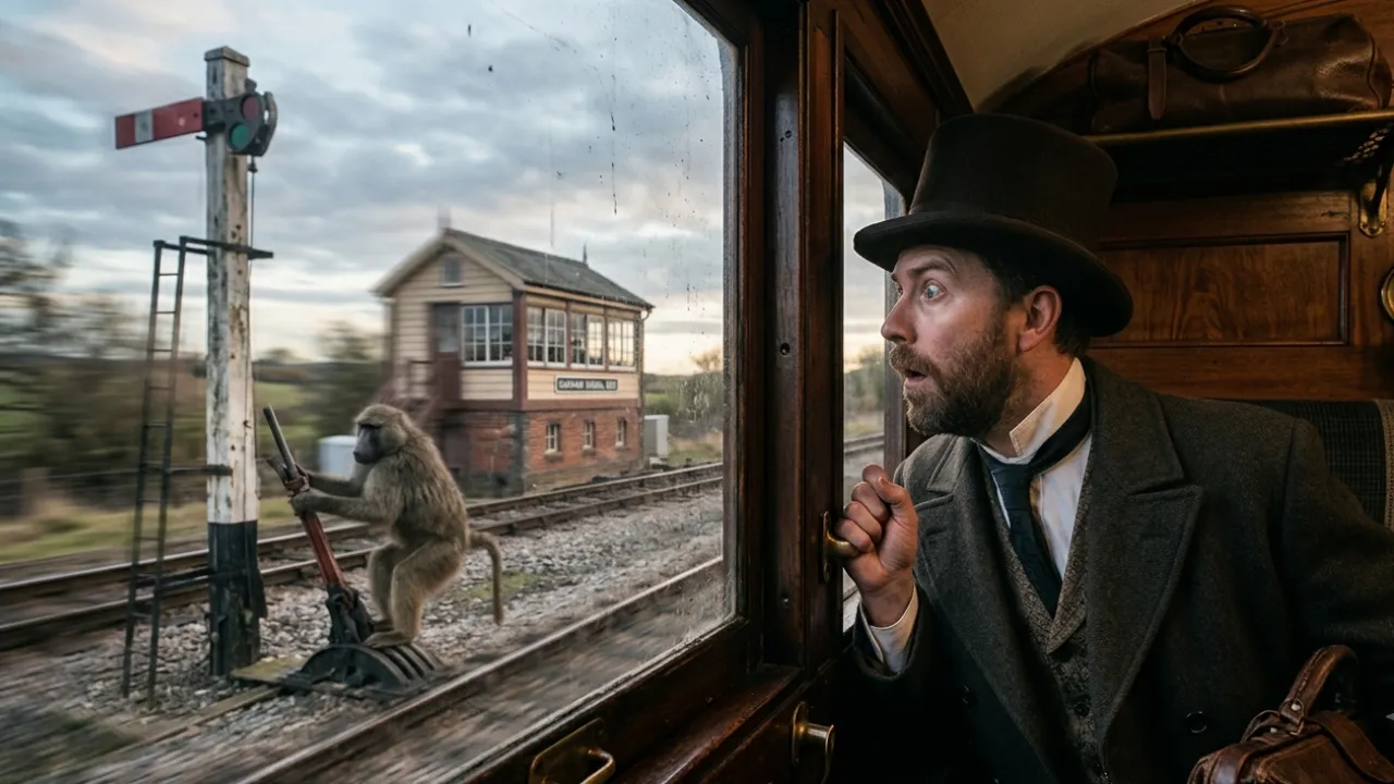 The Baboon Who Ran a Railway Station