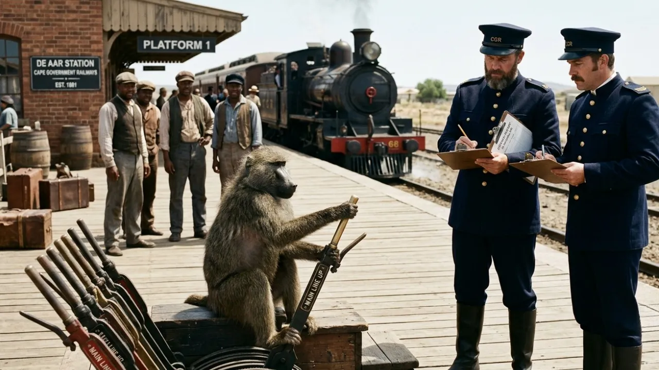 The Baboon Who Ran a Railway Station