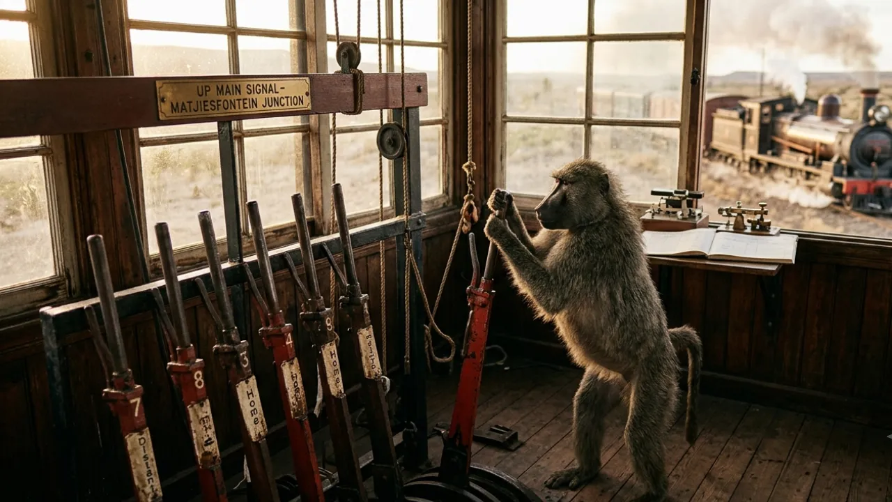 The Baboon Who Ran a Railway Station