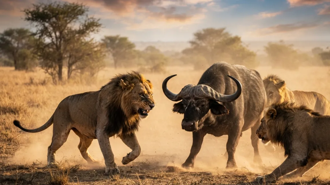 Story of Mapogo lions