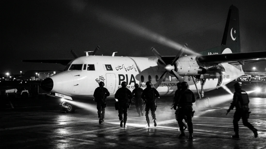 Story of PIA Flight PK-554 hijacking