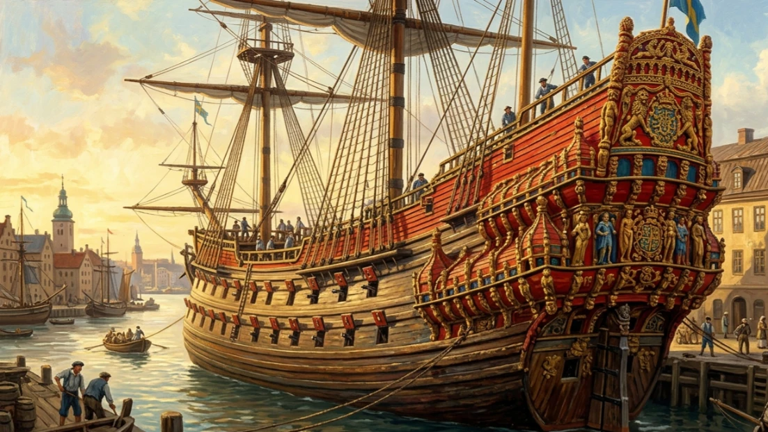 Vasa Warship That Sank in Minutes