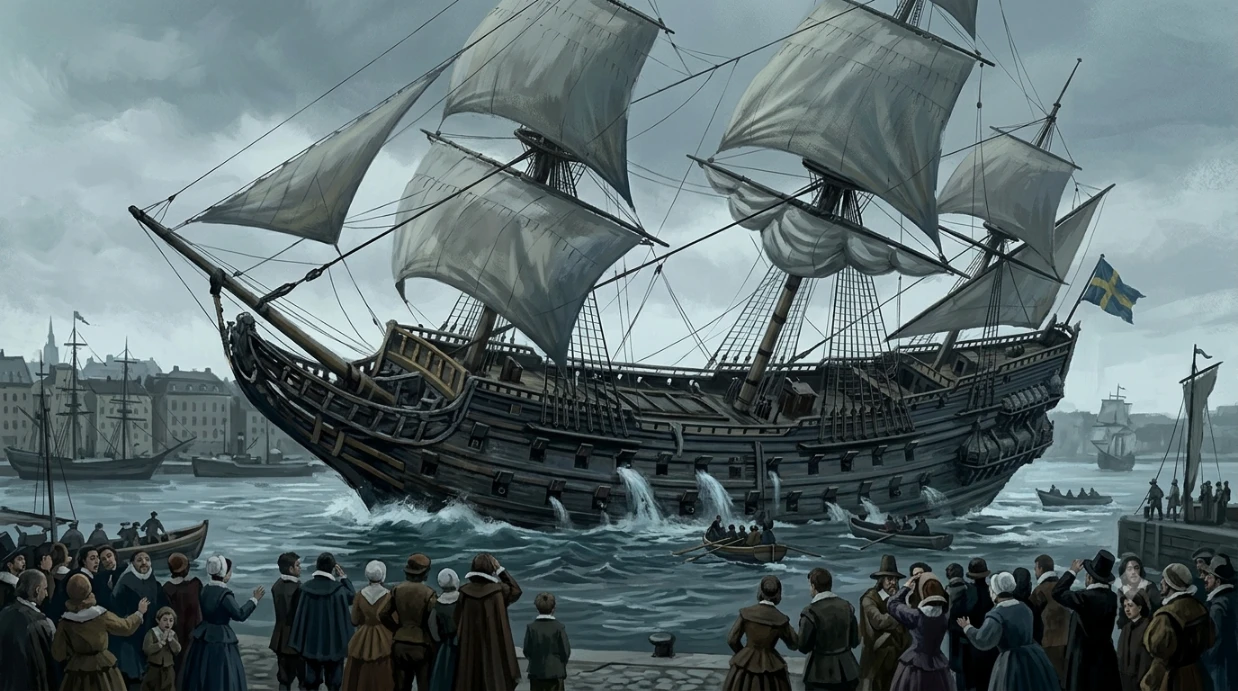 Vasa Warship That Sank in Minutes