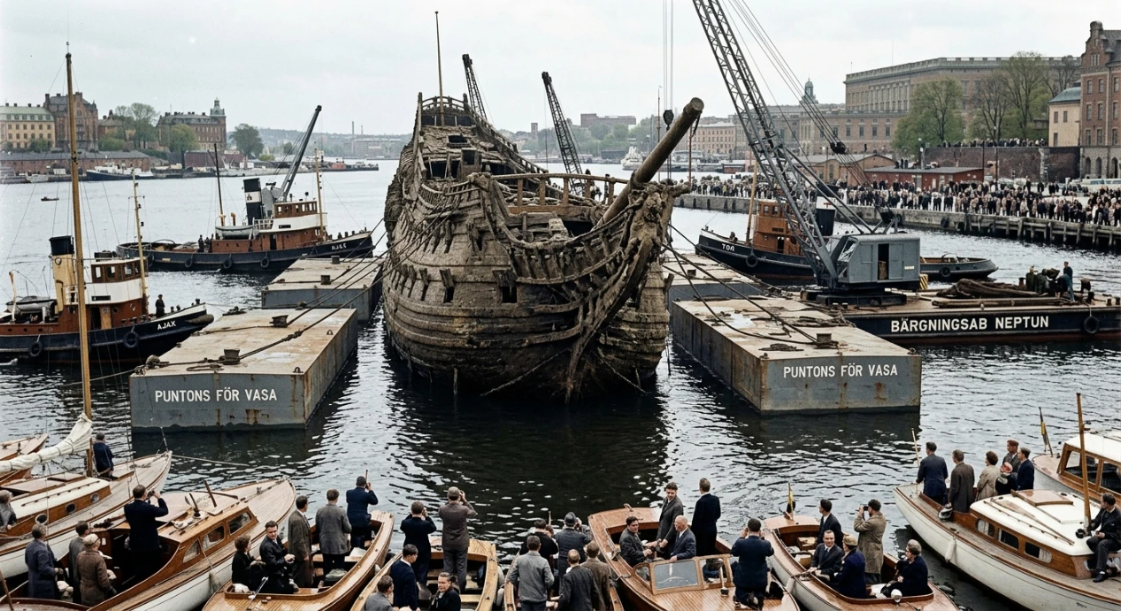 Vasa Warship That Sank in Minutes